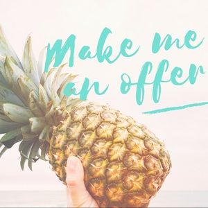 Make me a reasonable offer!